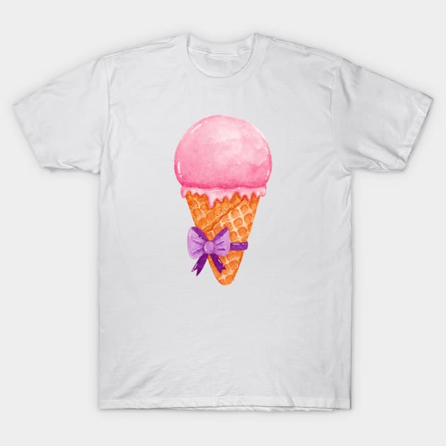 ice cream cone T-Shirt by shoko